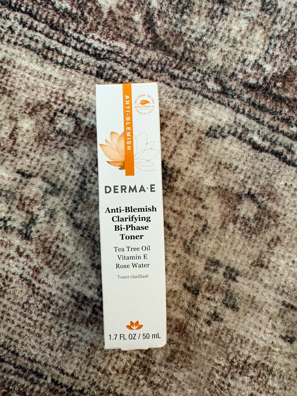 Derma E Anti-Blemish Clarifying Bi-Phase Toner - White & Orange